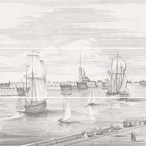 Панно Kerama Marazzi Город на воде 75x75 12108R\3x\3F х9999122129 Панно Kerama Marazzi Город на воде 75x75 12108R\3x\3F х9999122129