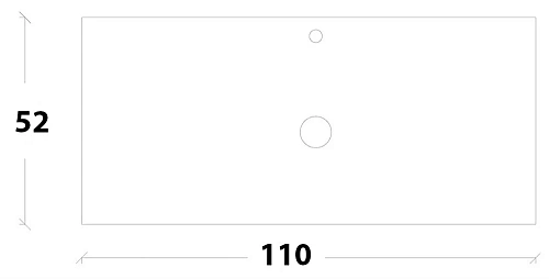 Столешница Armadi Art NeoArt 853-110-GF стекло 110см прямая золото поталь Столешница Armadi Art NeoArt 853-110-GF стекло 110см прямая золото поталь