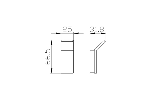 Крючок Wonzon & Woghand брашированное золото (WW-8315A-BG) Крючок Wonzon & Woghand брашированное золото (WW-8315A-BG)