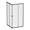 Картинка анонса товара «душевой уголок am.pm sunny w87g-403-100100-bt 100x100 черный, стекло прозрачное»