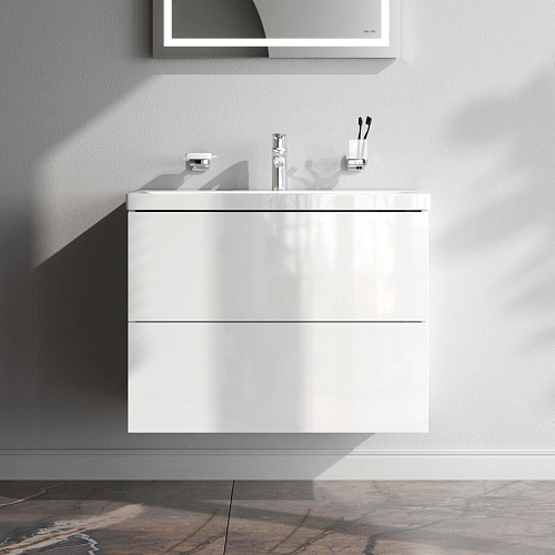 Тумба под раковину AM.PM Gem M90FHX07522WG подвесная, 75 см push-to-open, белый Тумба под раковину AM.PM Gem M90FHX07522WG подвесная, 75 см push-to-open, белый