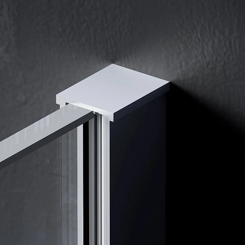 Душевая перегородка AM.PM Func W84WI-90-F1-MTE 90x200, стекло прозрачное 8 мм с покрытием, профиль хром матовый Душевая перегородка AM.PM Func W84WI-90-F1-MTE 90x200, стекло прозрачное 8 мм с покрытием, профиль хром матовый