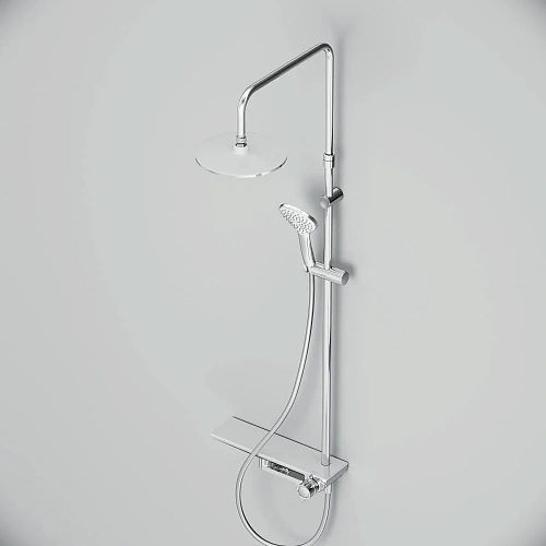 Душевая система AM.PM Gem F0790700 верхний душ 220мм хром Душевая система AM.PM Gem F0790700 верхний душ 220мм хром