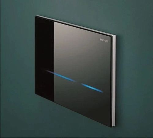 Клавиша смыва Geberit 116.090.SG.1 Sigma80 бесконтактная,стекло, цвет чёрный Клавиша смыва Geberit 116.090.SG.1 Sigma80 бесконтактная,стекло, цвет чёрный