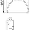 Полотенцедержатель Haiba HB1604-2 Полотенцедержатель Haiba HB1604-2
