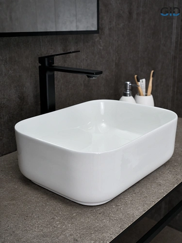 Раковина Gid N1335 51238 накладная белая 40x30x13 Раковина Gid N1335 51238 накладная белая 40x30x13