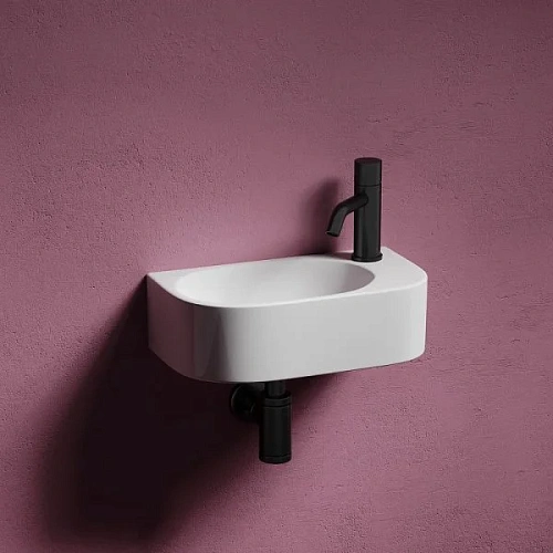 Раковина Ceramica Nova ELEMENT CN6066L белый подвесная Раковина Ceramica Nova ELEMENT CN6066L белый подвесная