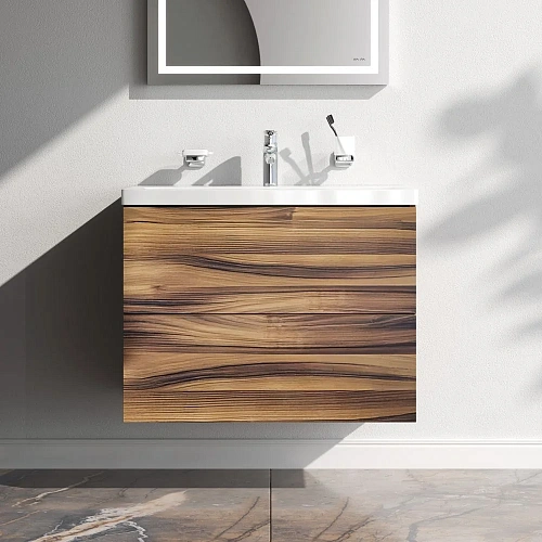 Тумба под раковину AM.PM Gem M90FHX0752HF подвесная, 75 см, орех Тумба под раковину AM.PM Gem M90FHX0752HF подвесная, 75 см, орех