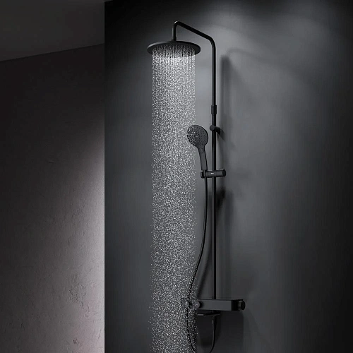 Душевая система AM.PM Inspire V2.0 F0750A522 с термостатом, верхний душ d 250 Душевая система AM.PM Inspire V2.0 F0750A522 с термостатом, верхний душ d 250