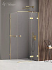 Картинка анонса товара «душевой уголок new trendy avexa gold shine r 100x90x200 exk-3206 золото»