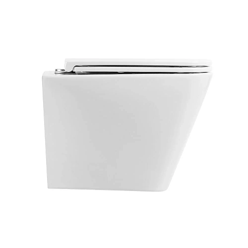 Унитаз подвесной BelBagno ARDENTE-TOR BB520CH-TOR/BB2322SC безободковый с сиденьем Унитаз подвесной BelBagno ARDENTE-TOR BB520CH-TOR/BB2322SC безободковый с сиденьем