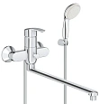 Смеситель для ванны GROHE Multiform с душевым гарнитуром New Tempesta II, хром (3270800A) Смеситель для ванны GROHE Multiform с душевым гарнитуром New Tempesta II, хром (3270800A)