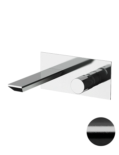 Смеситель для раковины Remer Edge EG515CFP, черный брашированный хром Смеситель для раковины Remer Edge EG515CFP, черный брашированный хром