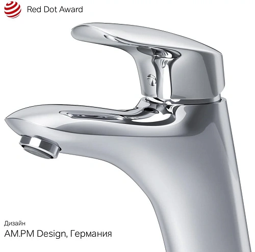 Смеситель для раковины AM.PM Bliss L F5302132 хром Смеситель для раковины AM.PM Bliss L F5302132 хром