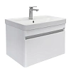 Тумба с раковиной Comforty Валдай-70П 00-00020837 подвесная белый матовый раковина 4470 Тумба с раковиной Comforty Валдай-70П 00-00020837 подвесная белый матовый раковина 4470