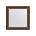 Зеркало в багетной раме Evoform Definite BY 0784 66 x 66 см, орех Зеркало в багетной раме Evoform Definite BY 0784 66 x 66 см, орех
