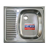 Картинка анонса товара «кухонная мойка melana 5851 r rus 0,6/160 врезная прямоугольная с сифоном (5851r *10) 5851r rus»