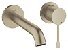 Смеситель для раковины GROHE Essence (19408EN1) на два отверстия M-Size, никель матовый