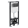 Картинка анонса товара «инсталляция для унитаза wasserkraft aller 10tlt.010.me.mb01 с клавишей смыва черный»