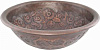 Картинка анонса товара «раковина медная bronze de luxe r318, цвет - desert rose (пустынная роза), 42 х 42 х 15 см r318_desert_rose»