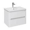 Тумба под раковину GROSSMAN АДЕЛЬ-НОРМА-70 см белая (ум. Aдель-70) подвесная 107017