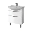 Тумба под раковину DREJA LAGUNA PLUS, 65 см, подвесная/напольная, 2 ящика, с опорами, белый глянец 9 99.0105 Тумба под раковину DREJA LAGUNA PLUS, 65 см, подвесная/напольная, 2 ящика, с опорами, белый глянец 9 99.0105
