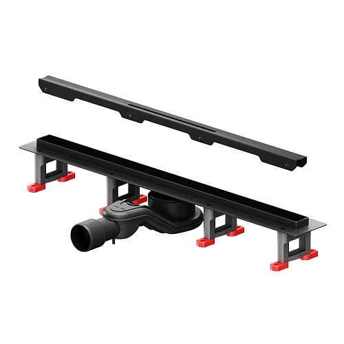 Душевой лоток AM.PM Master Flow W01SC-S11-060-05BM slim line 60см, черный матовый Душевой лоток AM.PM Master Flow W01SC-S11-060-05BM slim line 60см, черный матовый