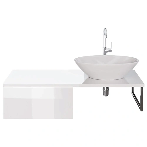 Ящик DREJA BOX, 60 см, подвесной, для стеклянной столешницы LINE, 1 ящик, push-to-open, белый глянец 99.9100 Ящик DREJA BOX, 60 см, подвесной, для стеклянной столешницы LINE, 1 ящик, push-to-open, белый глянец 99.9100