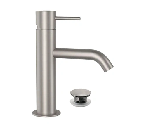 Смеситель для раковины Remer X Style INOX SSX10B, нержавеющая сталь Смеситель для раковины Remer X Style INOX SSX10B, нержавеющая сталь