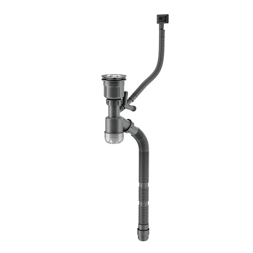 Сифон для кухни Splenka S600.40.05 с прямоугольным переливом, нержавеющая сталь, сатин Сифон для кухни Splenka S600.40.05 с прямоугольным переливом, нержавеющая сталь, сатин