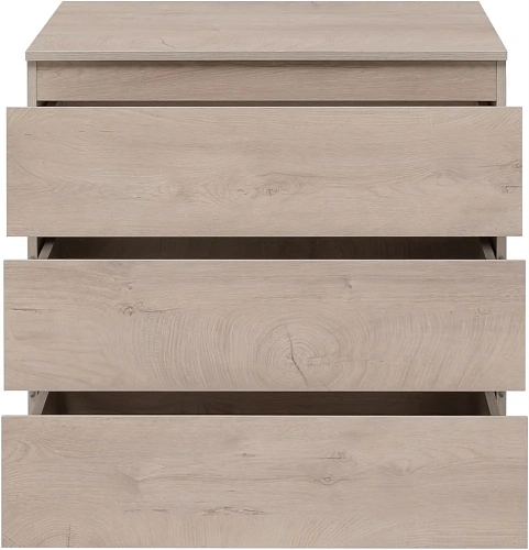 Комод Aquanet Сканди 800x480 Дуб эдгрейн (3 ящика) 00302543 Комод Aquanet Сканди 800x480 Дуб эдгрейн (3 ящика) 00302543