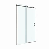 Душевая дверь BelBagno SOFT_CLOSE-2-BF-1-120-C-GM 120 см, профиль оружейная сталь, стекло прозрачное