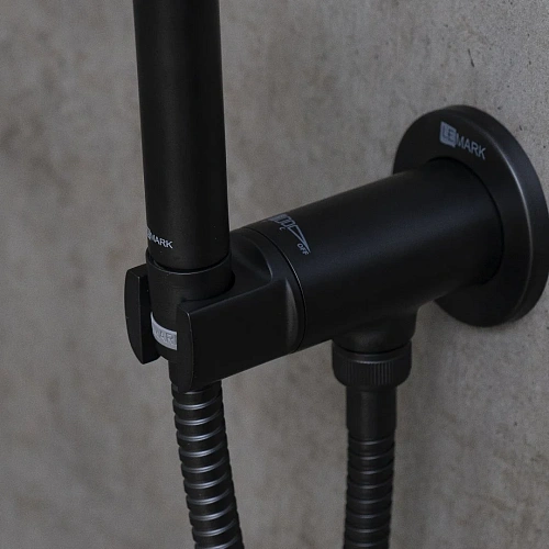 Гигиенический душ Lemark Solo LM7171BL, встраиваемый, черный Гигиенический душ Lemark Solo LM7171BL, встраиваемый, черный