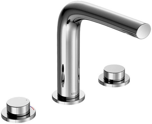 Смеситель для раковины Keuco Edition 400 51515130000 на 3 отверстия 150 Смеситель для раковины Keuco Edition 400 51515130000 на 3 отверстия 150