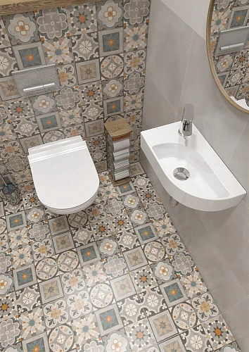 Керамогранит Cersanit Loft многоцветный 42x42 LO4R452 Керамогранит Cersanit Loft многоцветный 42x42 LO4R452