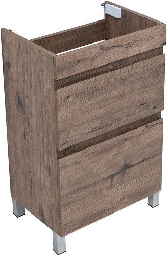 Тумба под раковину Aquanet Нота New 50 00344136 напольная, дуб веллингтон табак Тумба под раковину Aquanet Нота New 50 00344136 напольная, дуб веллингтон табак