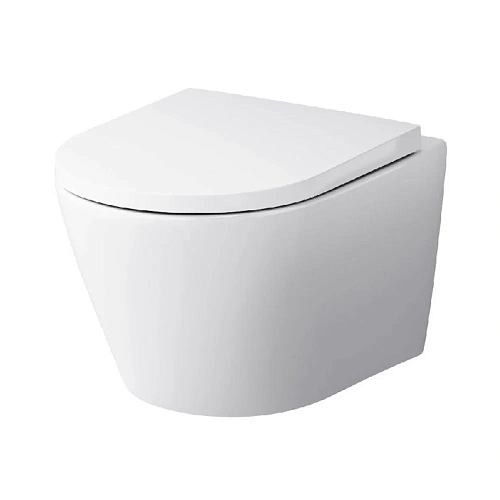 Унитаз подвесной AM.PM Sense CK74H0403W с гигиеническим душем с сиденьем Унитаз подвесной AM.PM Sense CK74H0403W с гигиеническим душем с сиденьем