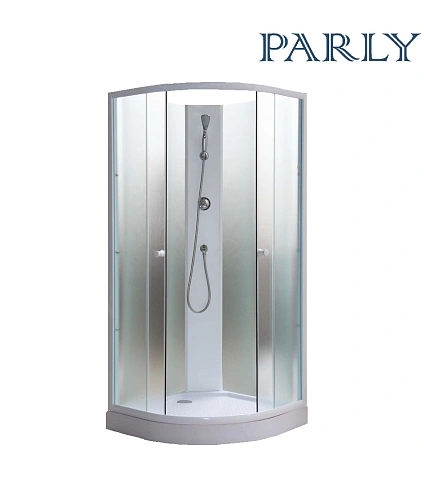 Душевая кабина Parly TMF911 без крыши 850x850 профиль белый, стекло матовое Душевая кабина Parly TMF911 без крыши 850x850 профиль белый, стекло матовое