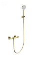 Смеситель для душа Wonzon & Woghand с термостатом, брашированное золото (WW-B2063-A-BG) Смеситель для душа Wonzon & Woghand с термостатом, брашированное золото (WW-B2063-A-BG)