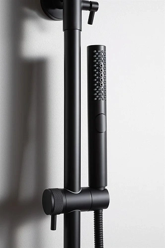 Душевая система Allen Brau Priority 5.31A10-31 черный матовый Душевая система Allen Brau Priority 5.31A10-31 черный матовый