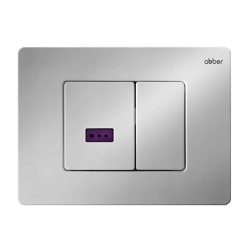 Клавиша смыва ABBER AC0122S сенсорная, хром глянцевый Клавиша смыва ABBER AC0122S сенсорная, хром глянцевый