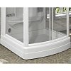 Душевая кабина Radomir Диана 108х140 1-05-1-0-0-0620 поддон с каркасом и сифоном, стекло прозрачное, профиль белый Душевая кабина Radomir Диана 108х140 1-05-1-0-0-0620 поддон с каркасом и сифоном, стекло прозрачное, профиль белый