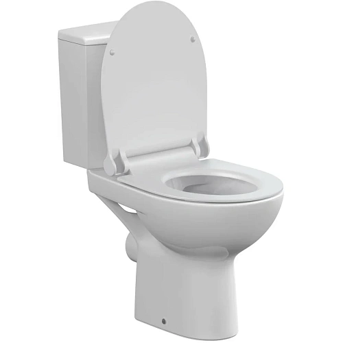 Унитаз напольный Cersanit NATURE (A65410) Clean On 011 3/5 DPL EO slim 65410 с сиденьем Унитаз напольный Cersanit NATURE (A65410) Clean On 011 3/5 DPL EO slim 65410 с сиденьем