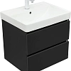 Тумба под раковину Aquanet Вега 2.0 60 черный 00337953 подвесная Тумба под раковину Aquanet Вега 2.0 60 черный 00337953 подвесная