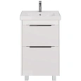 Тумба под раковину DREJA PRIME, 60 см, подвесная/напольная, 2 ящика, белый глянец 99.9300 Тумба под раковину DREJA PRIME, 60 см, подвесная/напольная, 2 ящика, белый глянец 99.9300