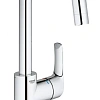 Смеситель для раковины GROHE Eurosmart New с цепочкой, хром (23743002) Смеситель для раковины GROHE Eurosmart New с цепочкой, хром (23743002)