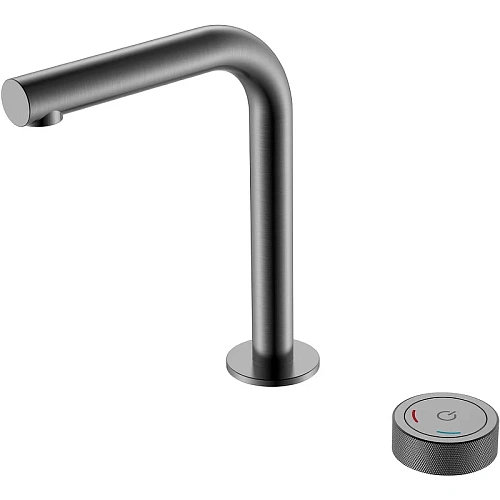 Смеситель для раковины Boheme TECH Gun Metal 158-GM Смеситель для раковины Boheme TECH Gun Metal 158-GM