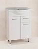 Тумба под раковину Style Line Эко Стандарт 58 ЛС-00002469 напольная, белый