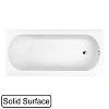 Ванна из искусственного камня WHITECROSS Jane 170x80 0222.170080.200 Solid Surface белый матовый Ванна из искусственного камня WHITECROSS Jane 170x80 0222.170080.200 Solid Surface белый матовый