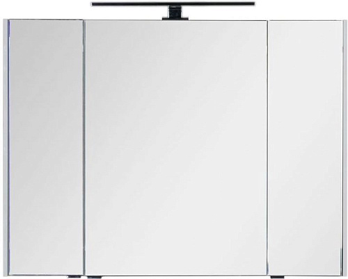 Зеркальный шкаф Aquanet Латина 100 белый 00179636 Зеркальный шкаф Aquanet Латина 100 белый 00179636